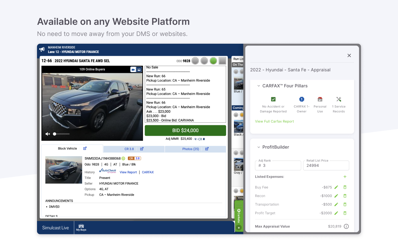Carketa Vehicle Information截图4