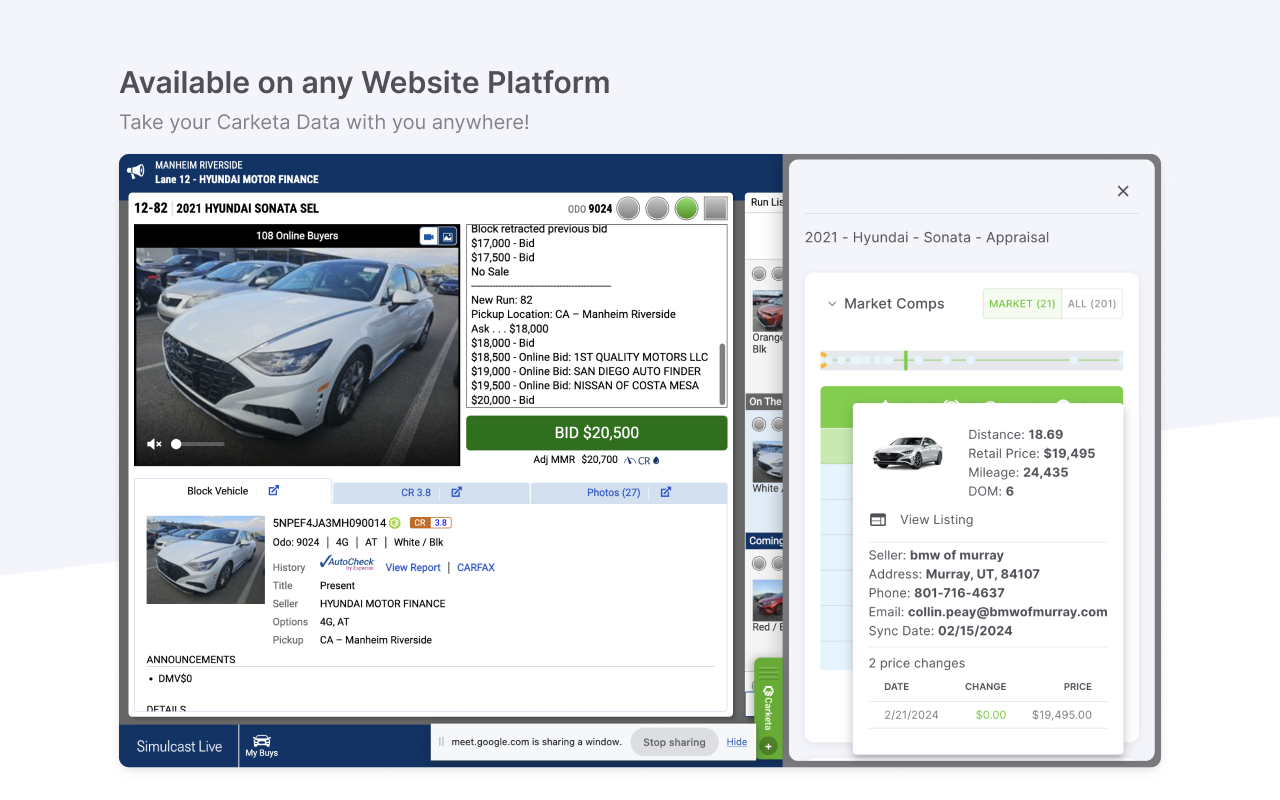 Carketa Vehicle Information截图5