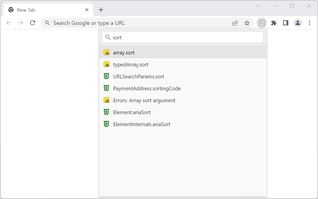 DevDocs Web Ext截图5
