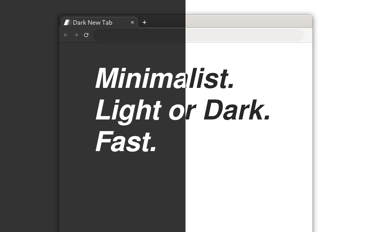 Light and Dark New Tab截图1