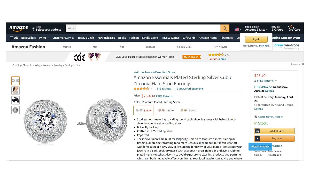 EcomListers Dropshipping Product Importer截图4
