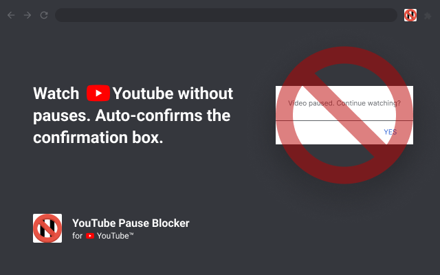 YouTube Auto Pause Blocker截图1