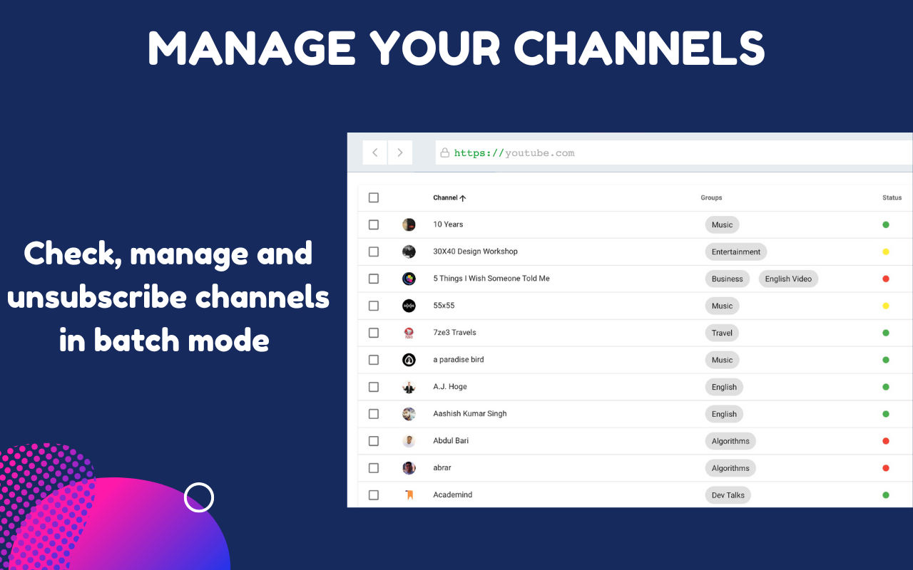 PocketTube: Youtube Subscription Manager截图1