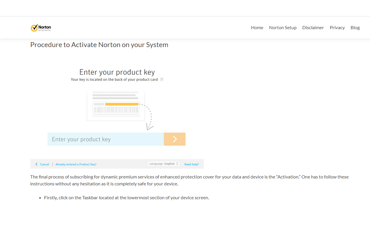 Norton Setup Help截图1