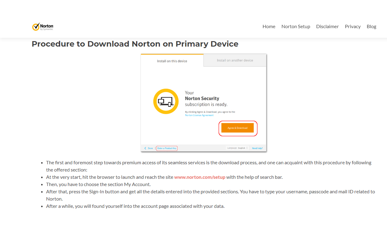 Norton Setup Help截图4