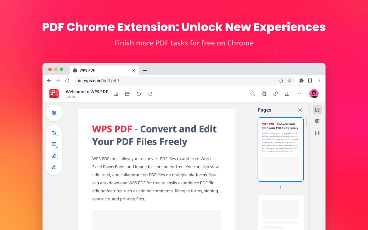 WPS PDF-轻松阅读、编辑、填写表单、转换PDF,并使用AI与PDF问答和互动截图3