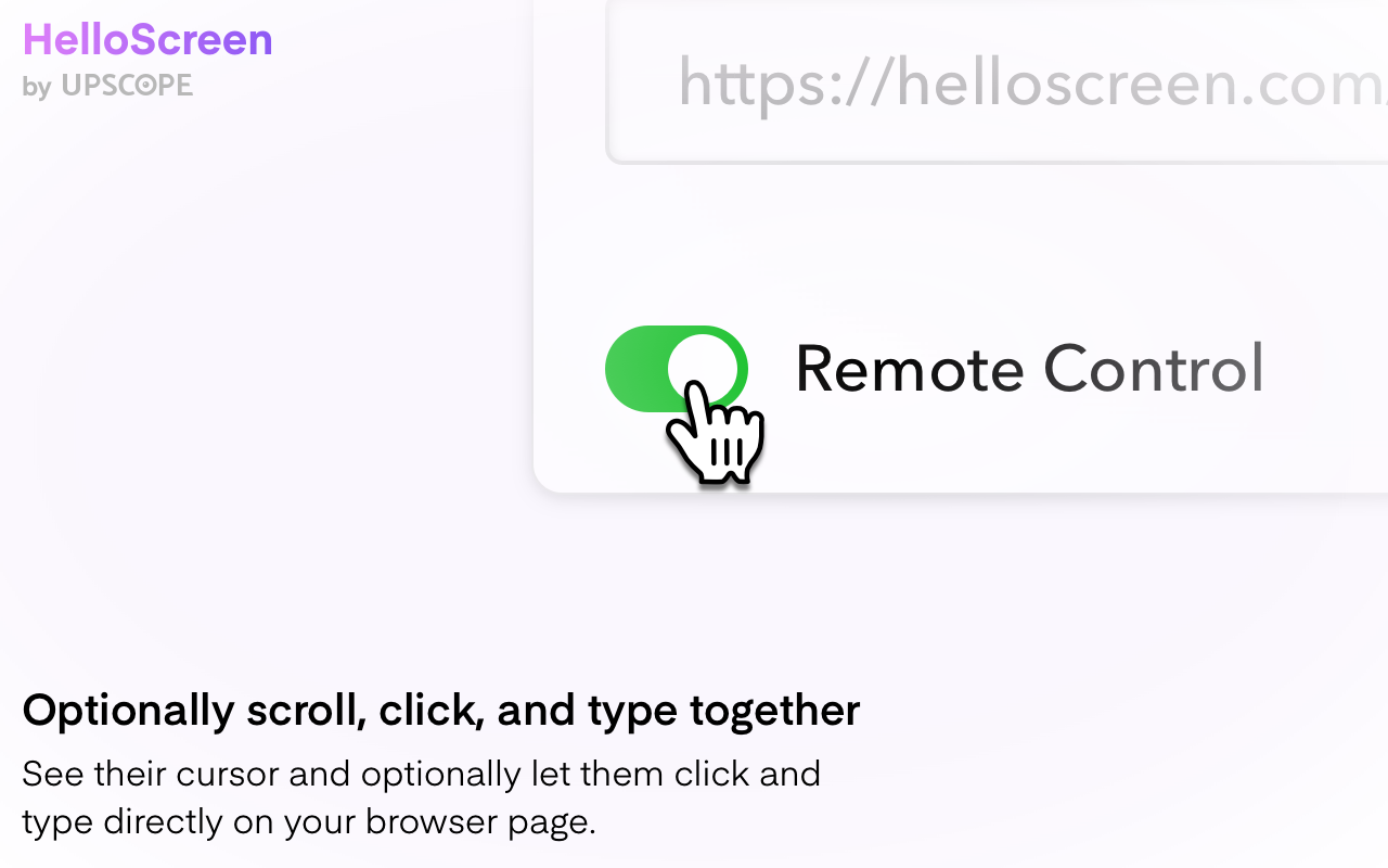 HelloScreen Screen Sharing for Chrome截图2