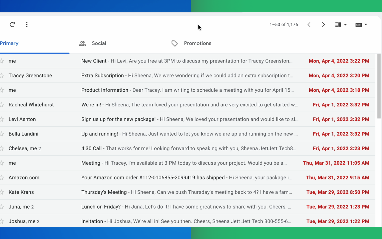 Display Email Time by cloudHQ截图5