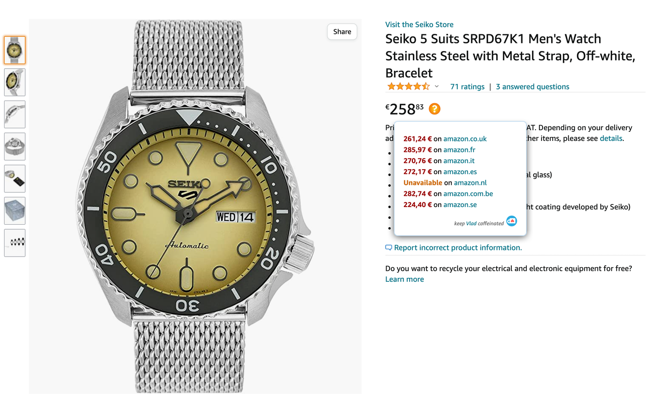Price Snoop - Smarter Shopping on Amazon(r)截图1