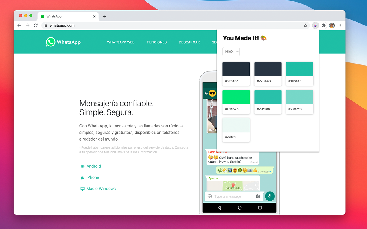 Website Color Palette截图2