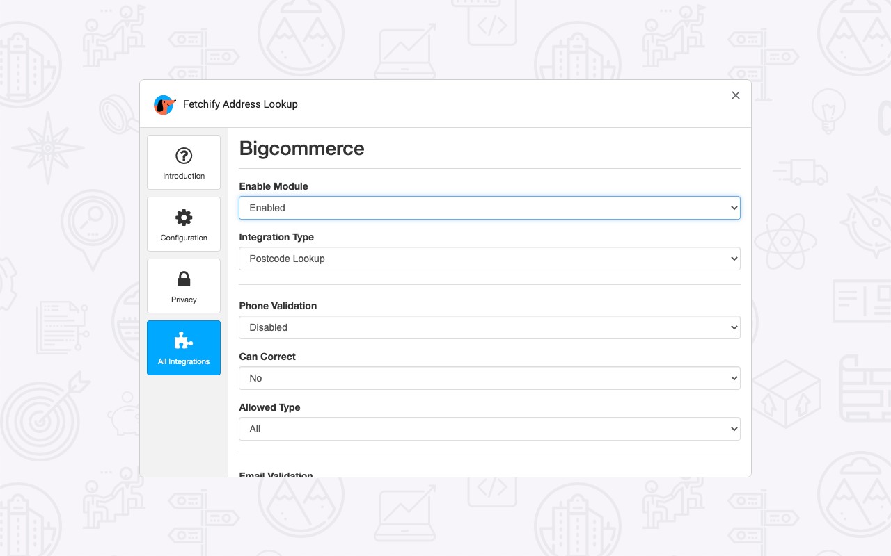 Fetchify Address Lookup截图1