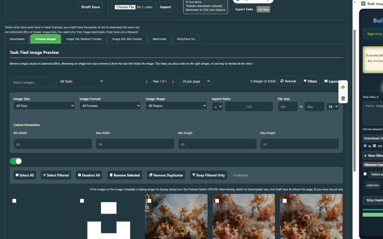 Bulk Image Downloader From Url List截图4