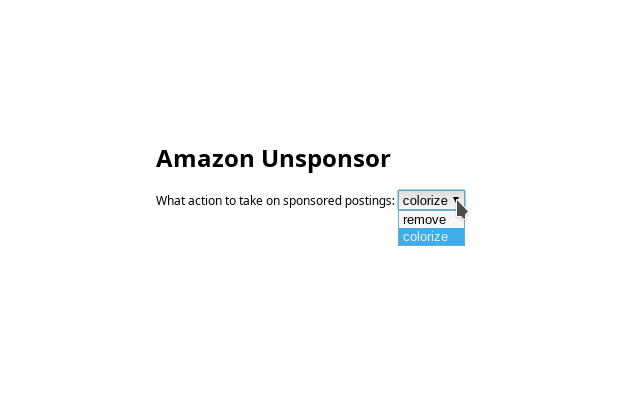 Amazon Unsponsor截图2
