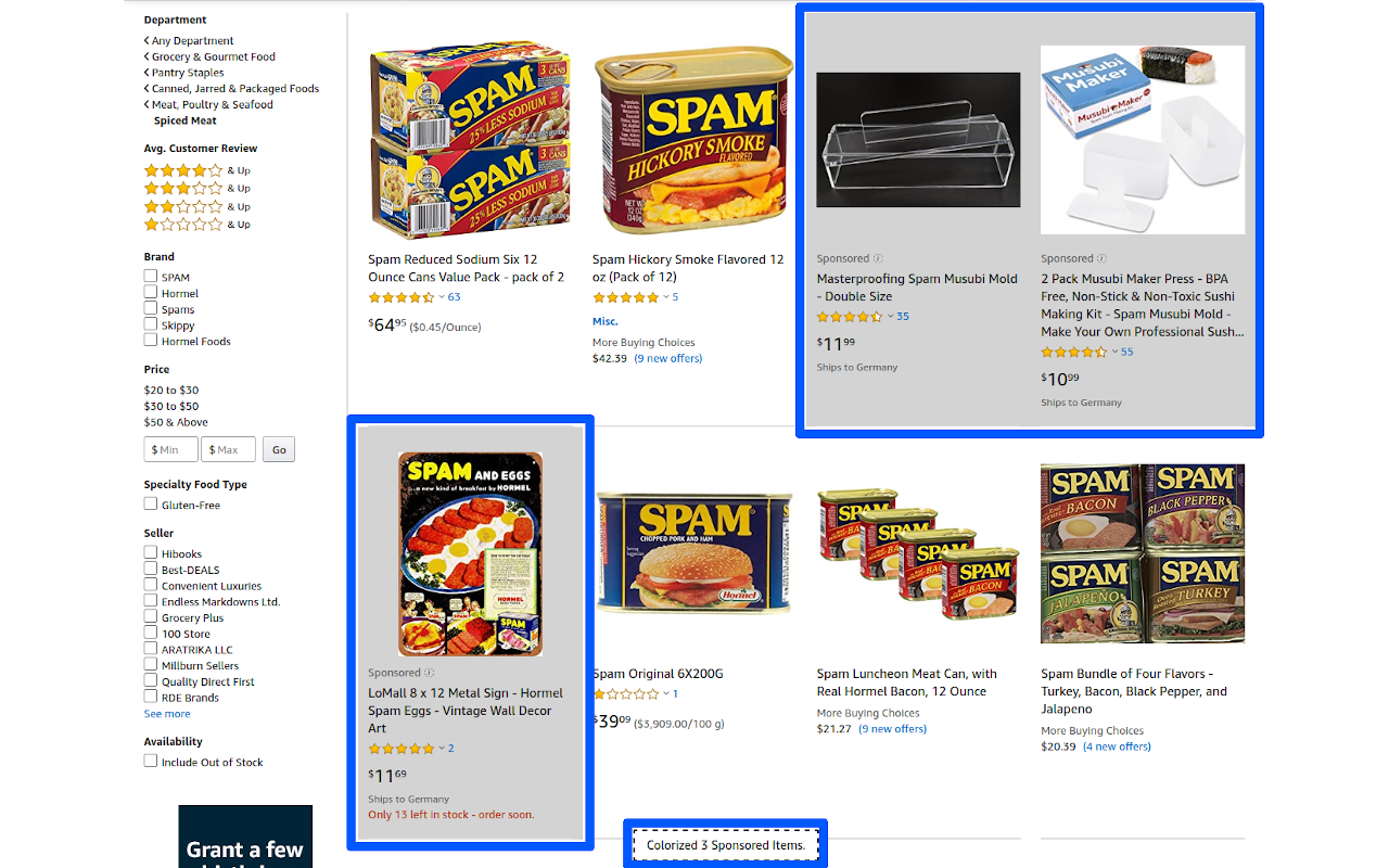 Amazon Unsponsor截图3