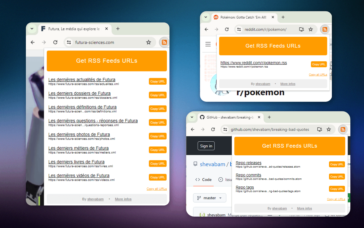 Get RSS Feed URL截图1