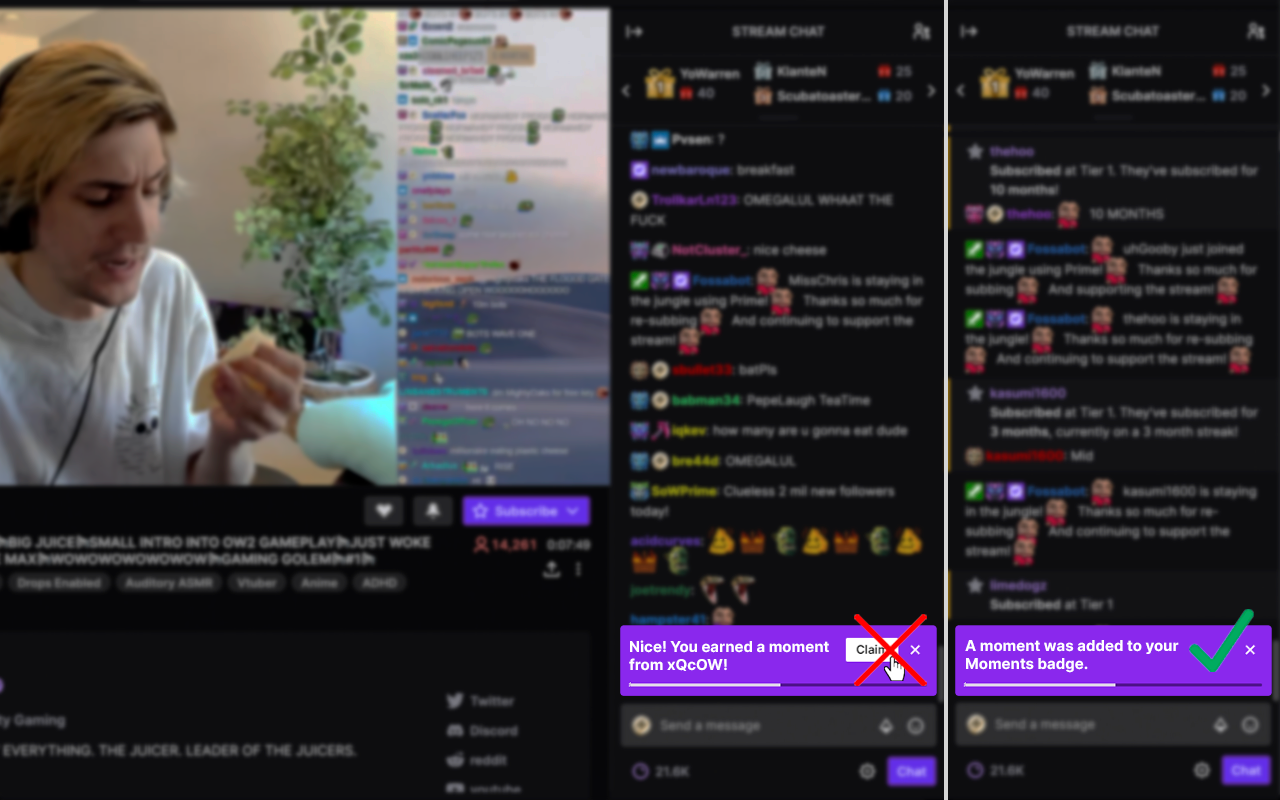 Automatic Twitch: Drops, Moments and Points截图5
