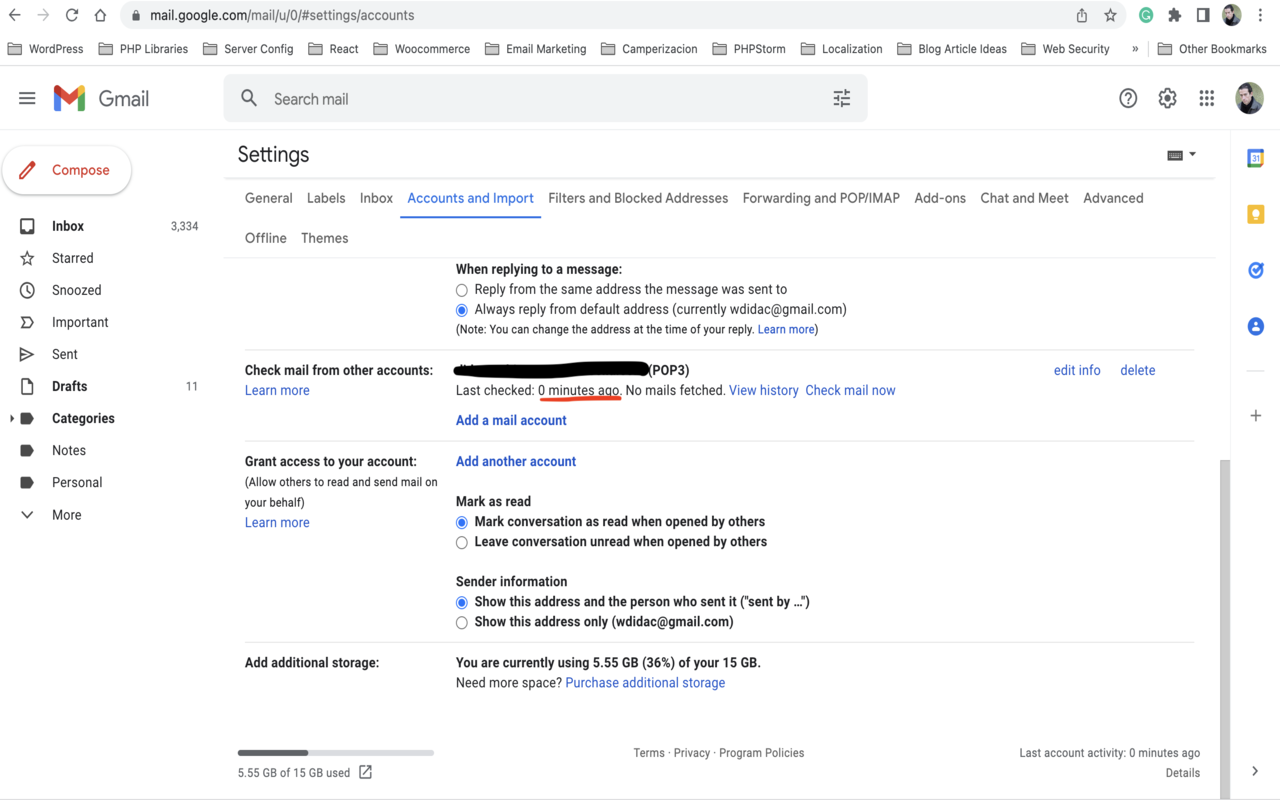 Gmail Email & POP3 Reload截图1