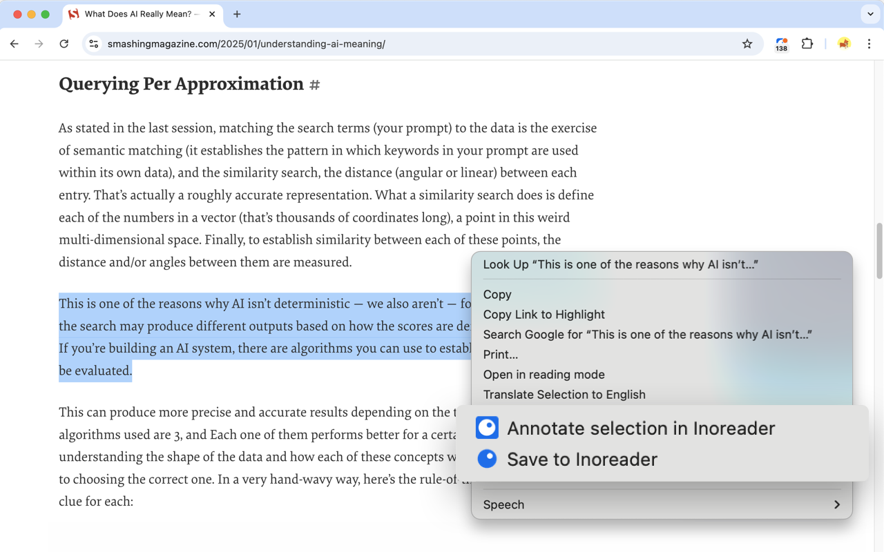 Inoreader: Read-later and RSS extension截图4