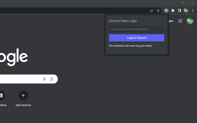 Discord Token Login截图1
