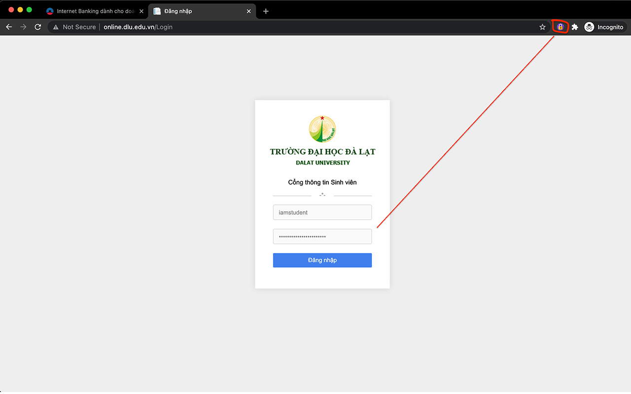Show password截图2