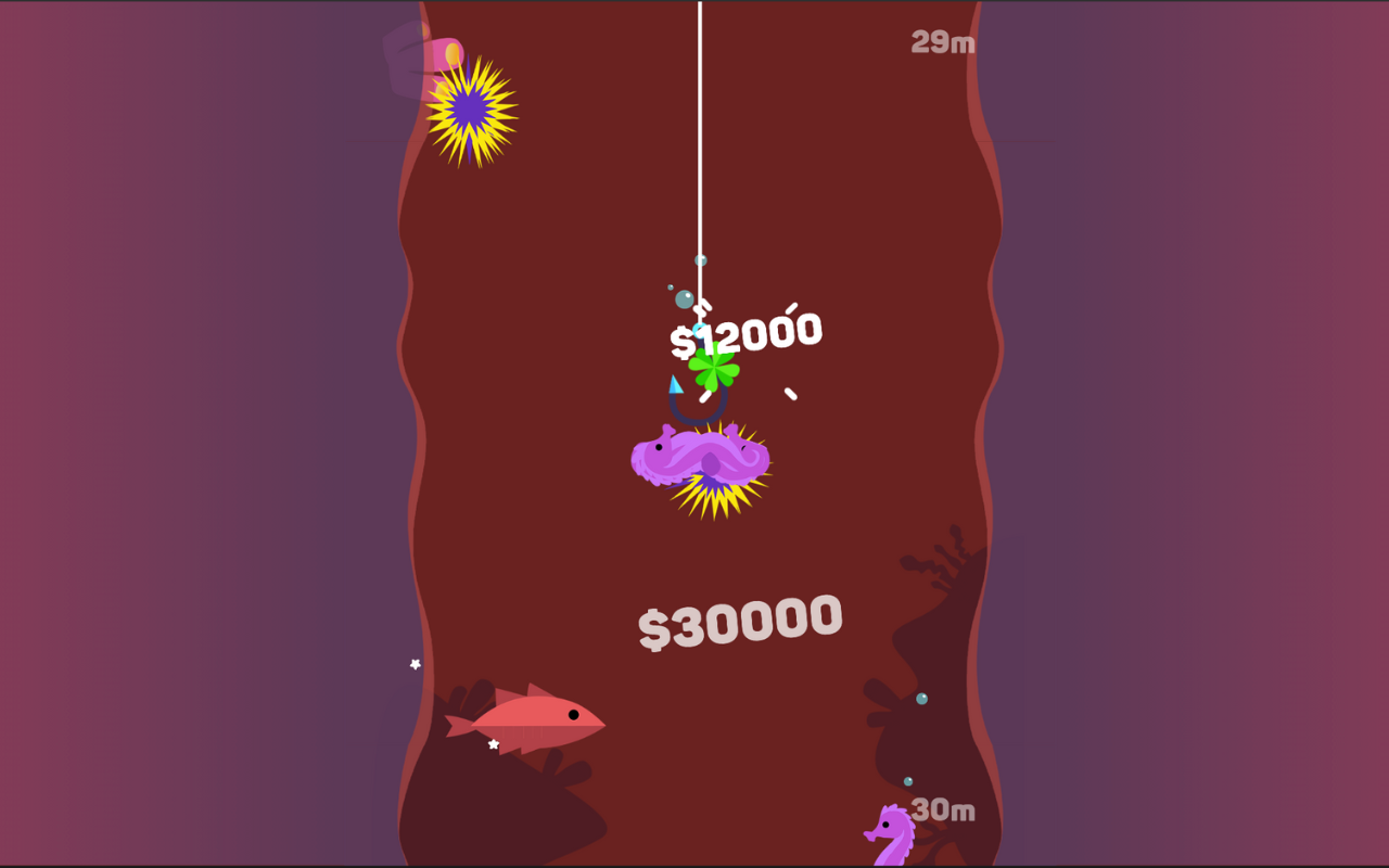 Tiny Fishing - Free Game截图1