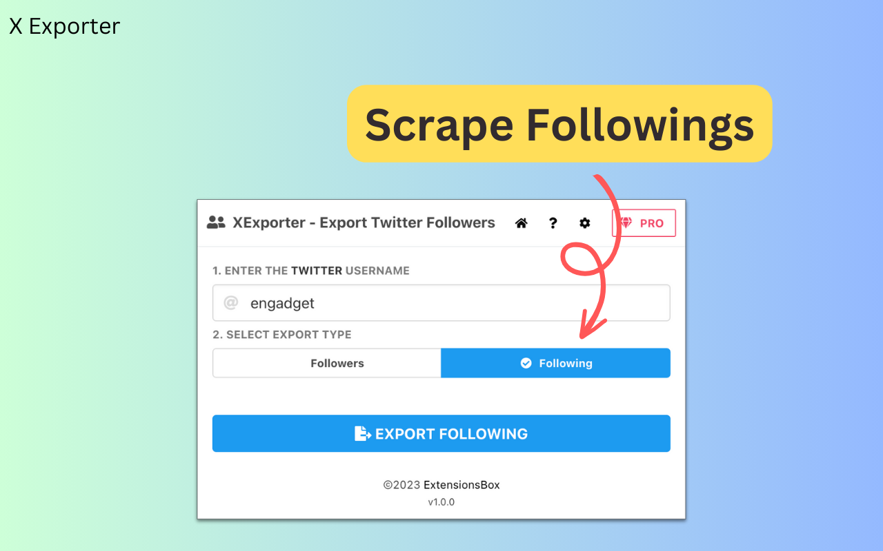 XExporter - 导出推特粉丝截图2