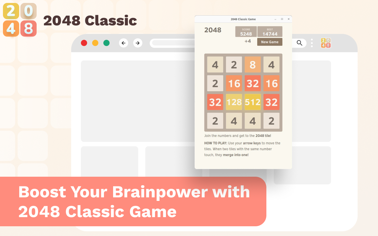 2048 Classic Game截图1