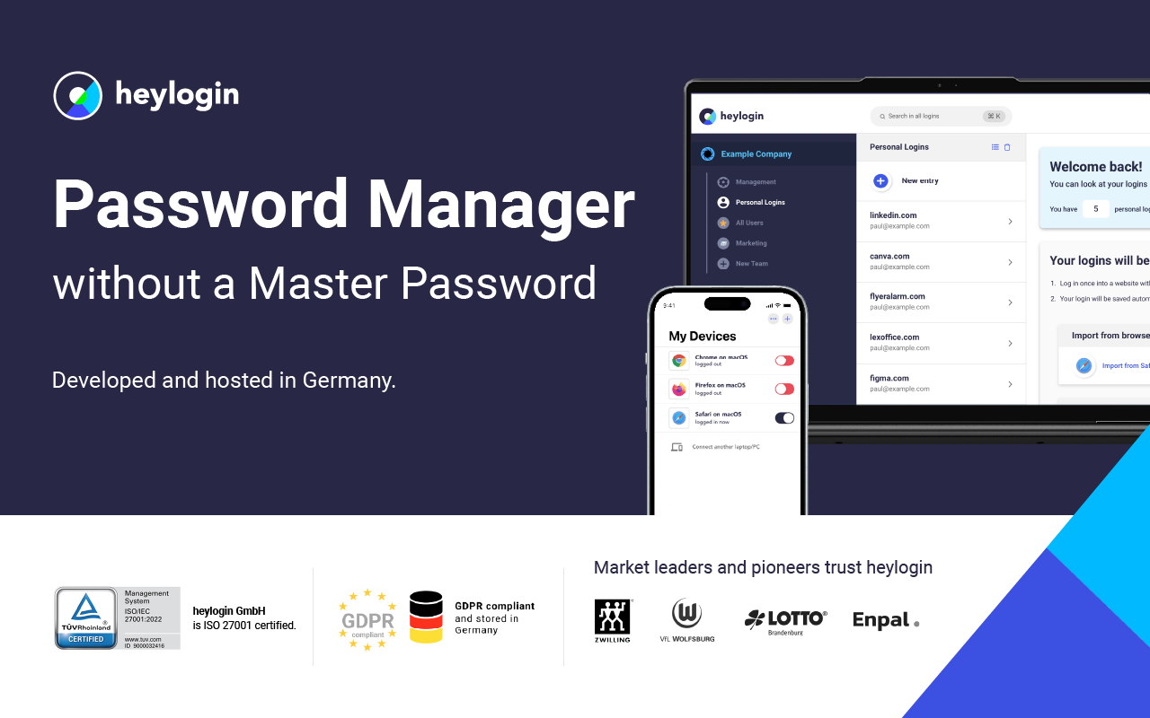 heylogin – Password Manager截图2