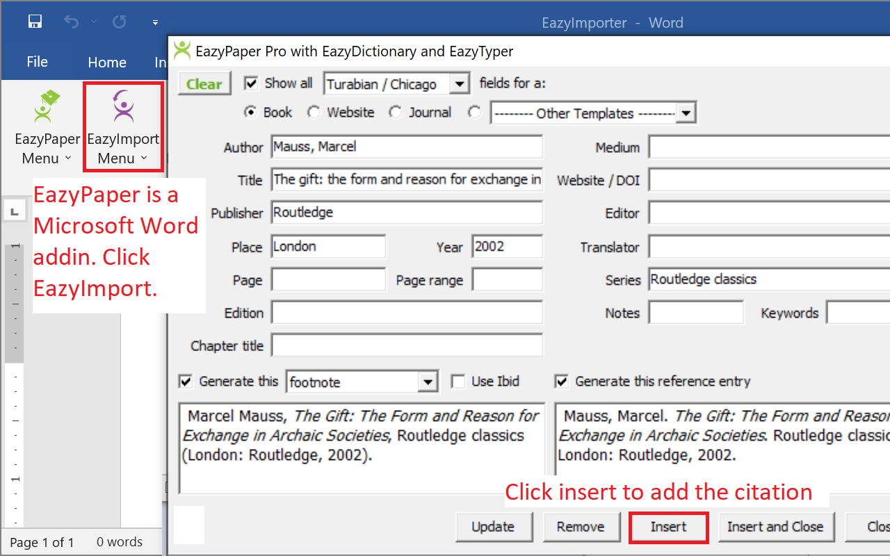 Save Webpage to EazyPaper截图1