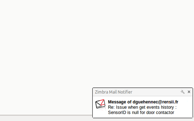 Zimbra Mail Notifier截图3