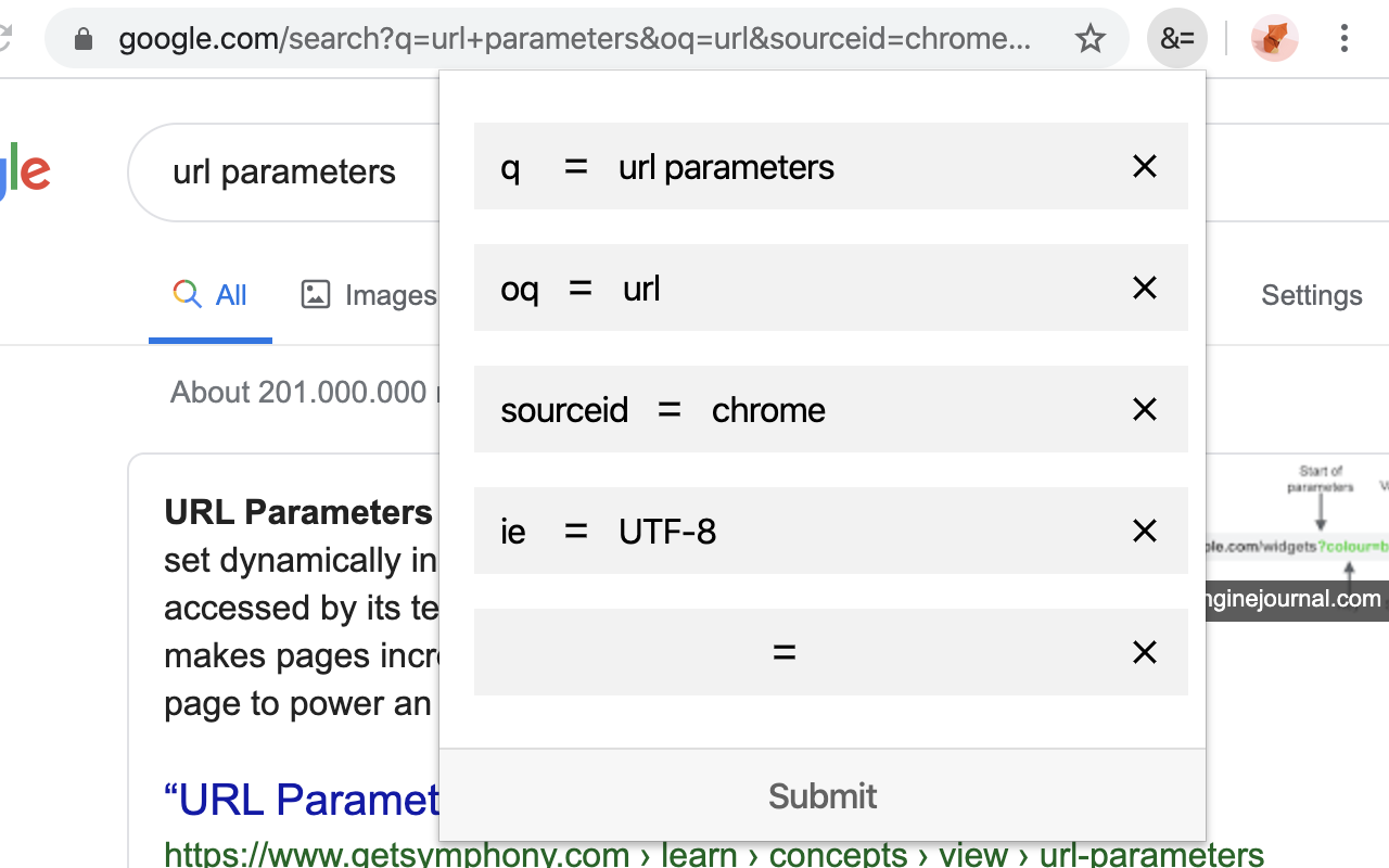 URL Params Editor截图1