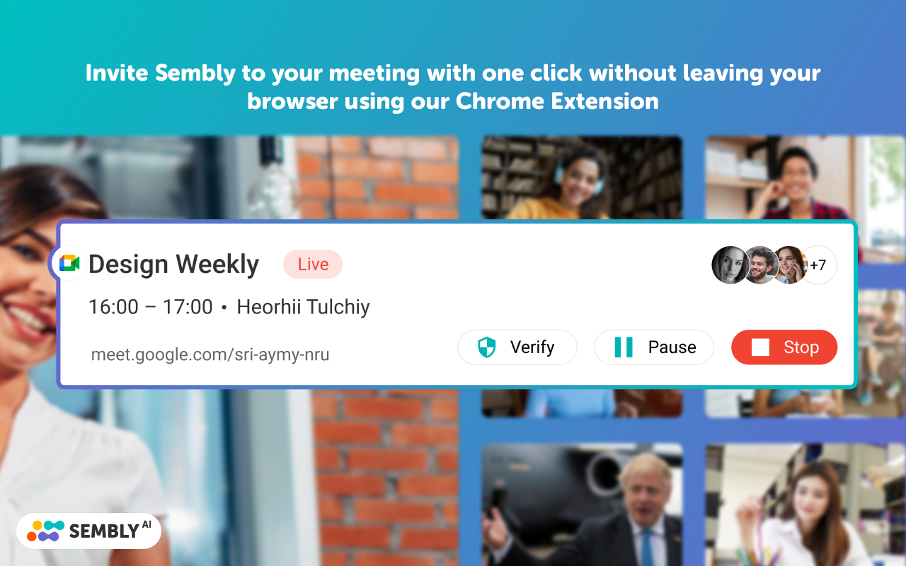 AI Meeting Summaries: Zoom, Meet & MS Teams截图4