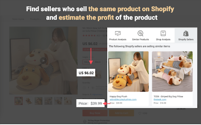 ShopifyHunt - Shopify & Aliexpress Spy and Dropship Tool截图4