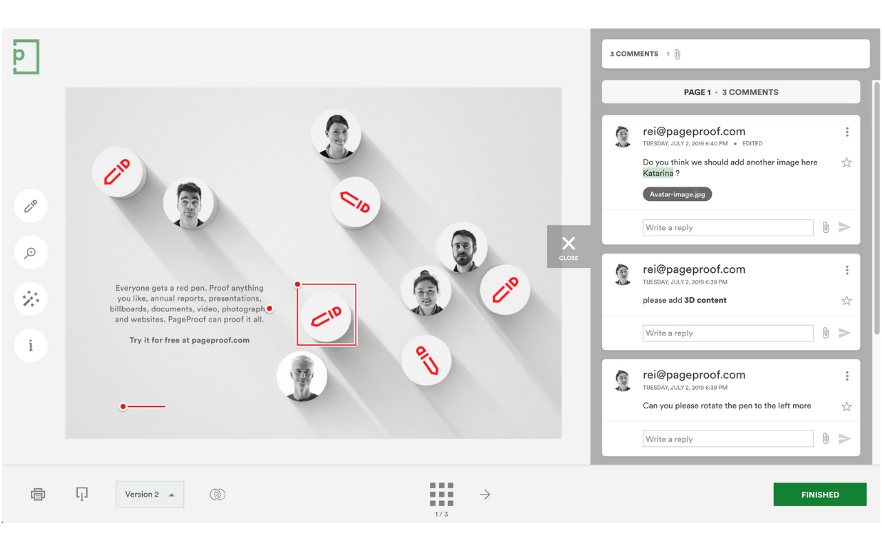 PageProof. Online proofing, review & approval截图1