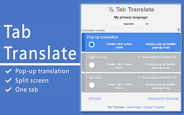 Tab Translate - 多功能翻译机截图2