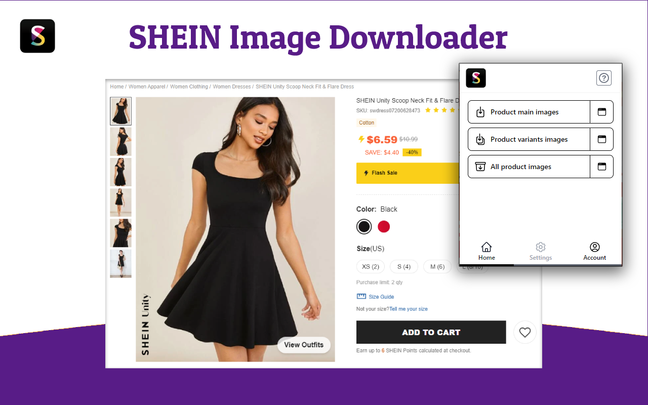 Shein image downloader截图2
