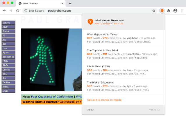 What Hacker News Says截图1