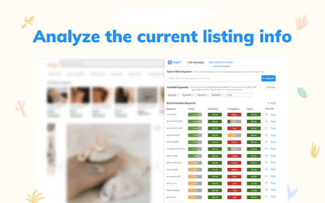 GPT for Ecom - AI生成商品标题和描述截图2