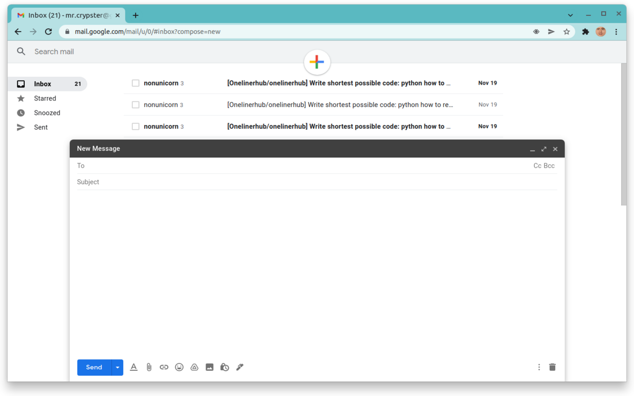 Minimalist Gmail截图2