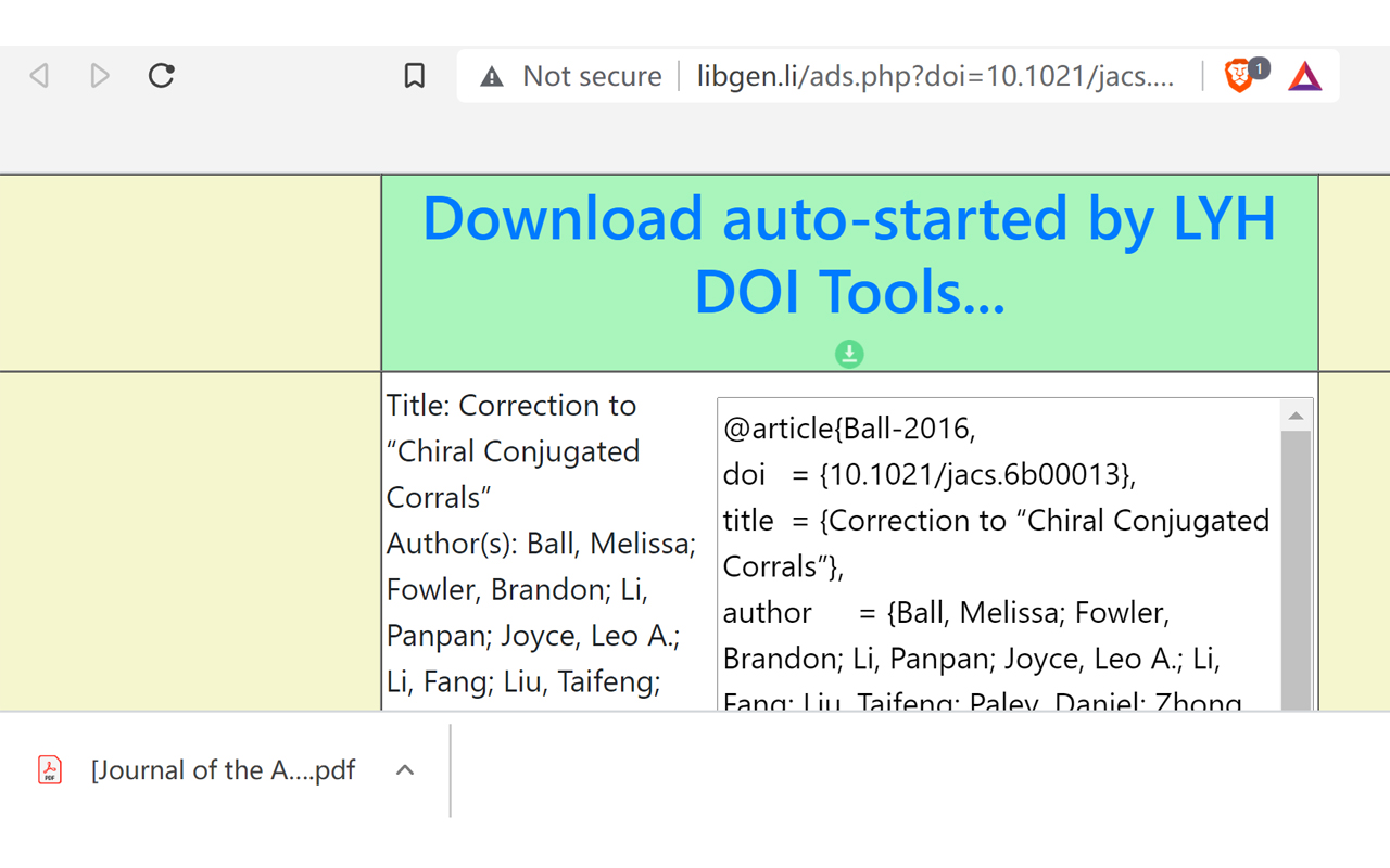 LYH DOI Tools截图1