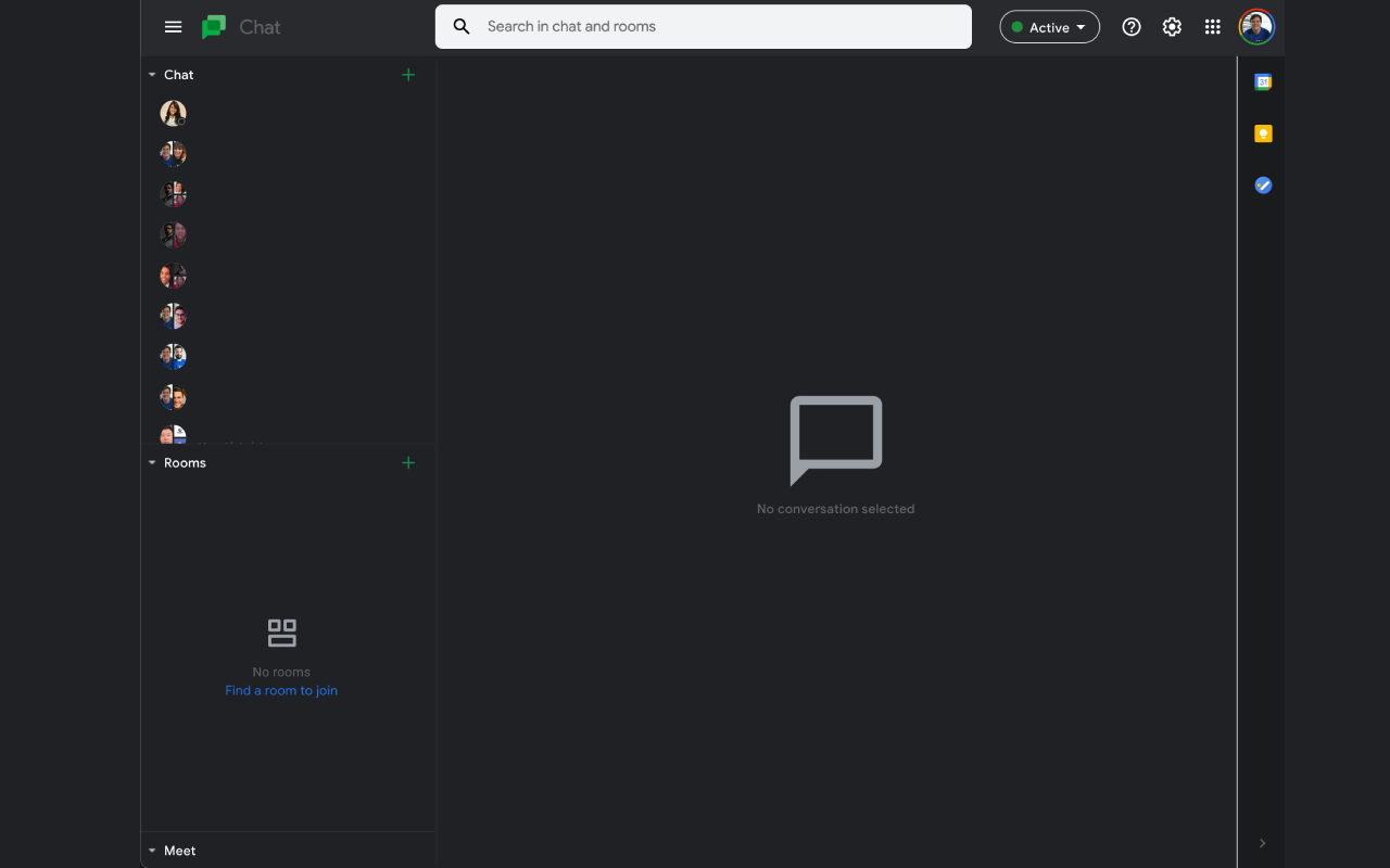 GChat Dark Mode截图1