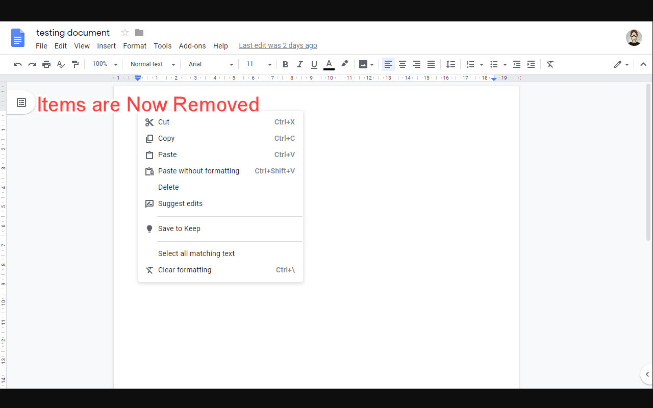 Hide Google Drive features截图3