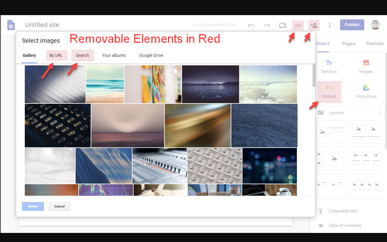 Hide Google Drive features截图4