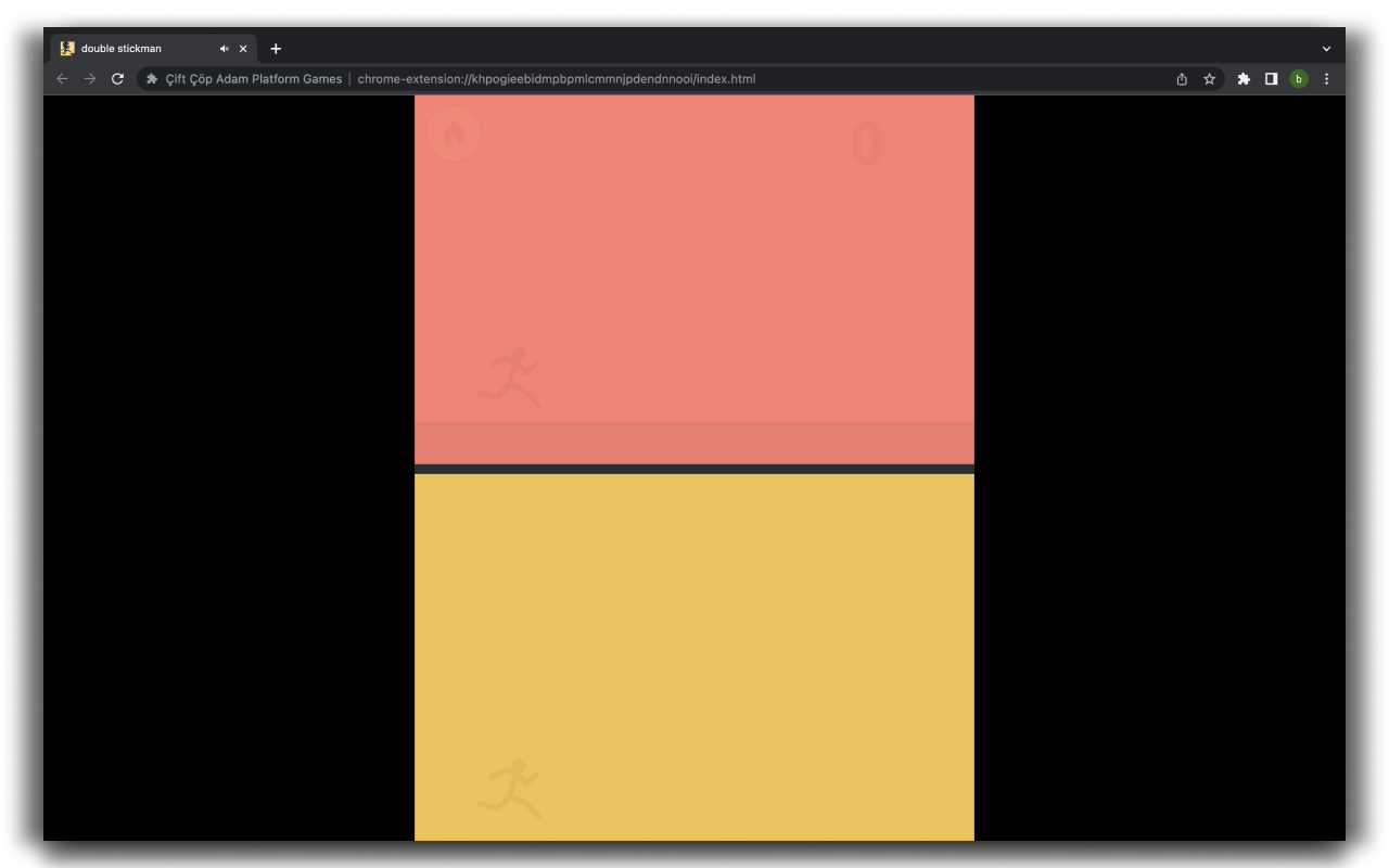 Double Stickman - Platform Game截图2