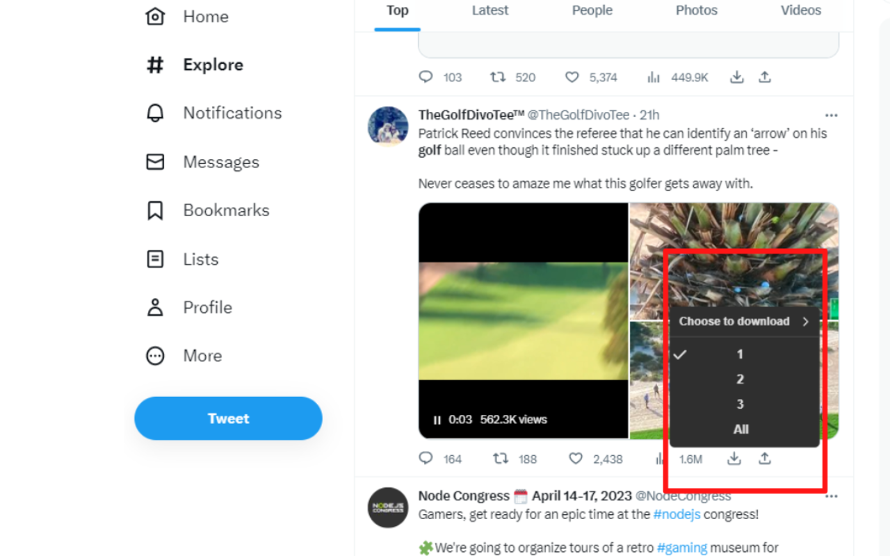 Twitter To Mp4 Downloader截图3