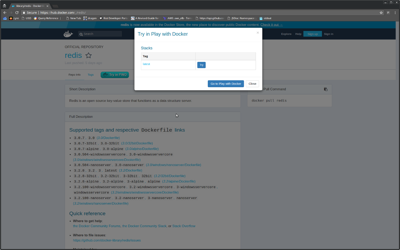 Play With Docker截图1