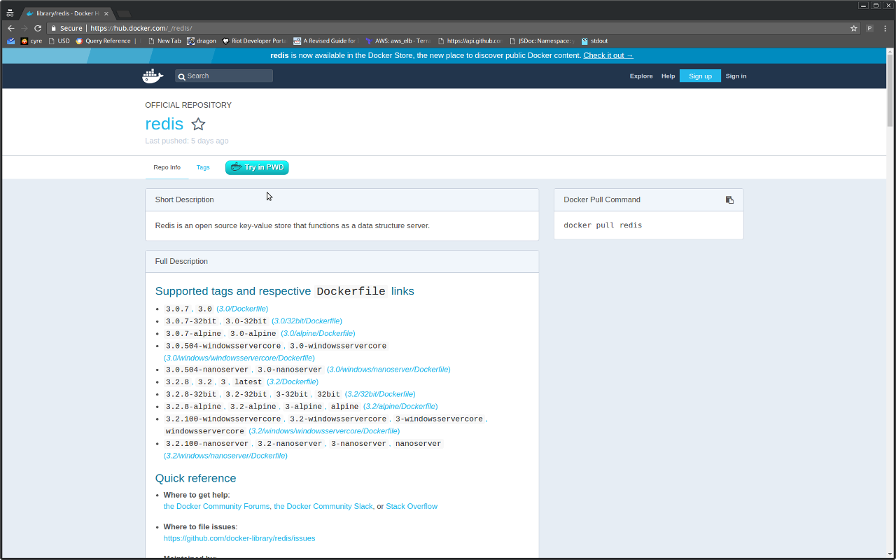 Play With Docker截图2
