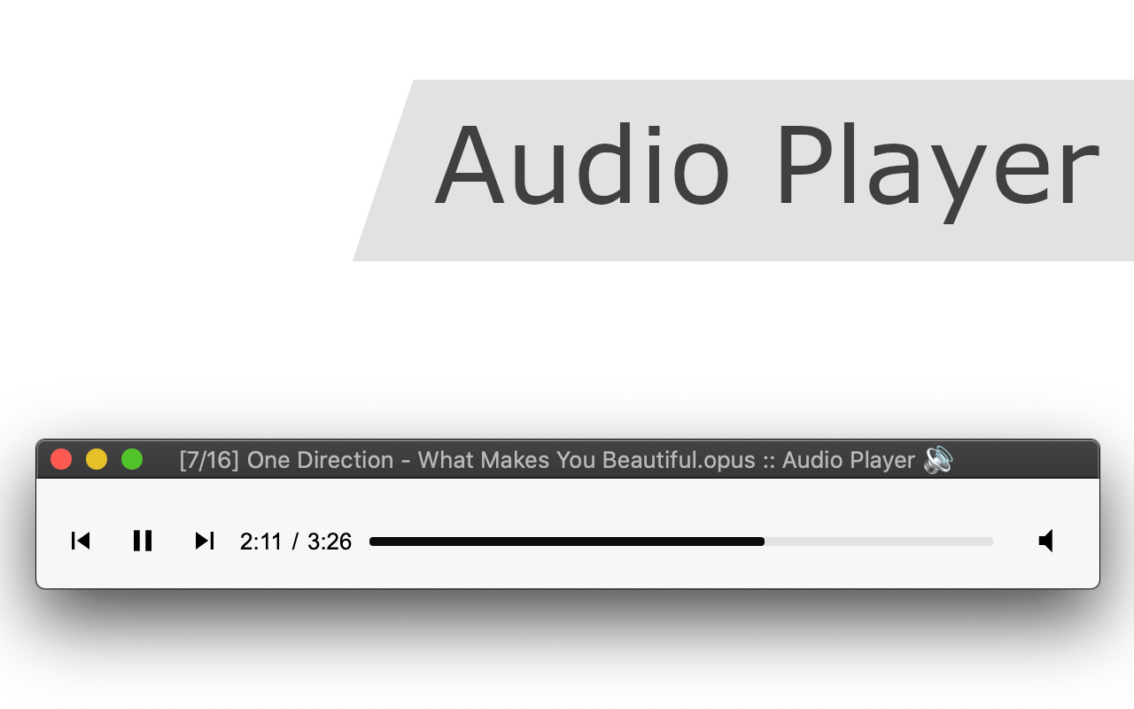 Audio Player截图1