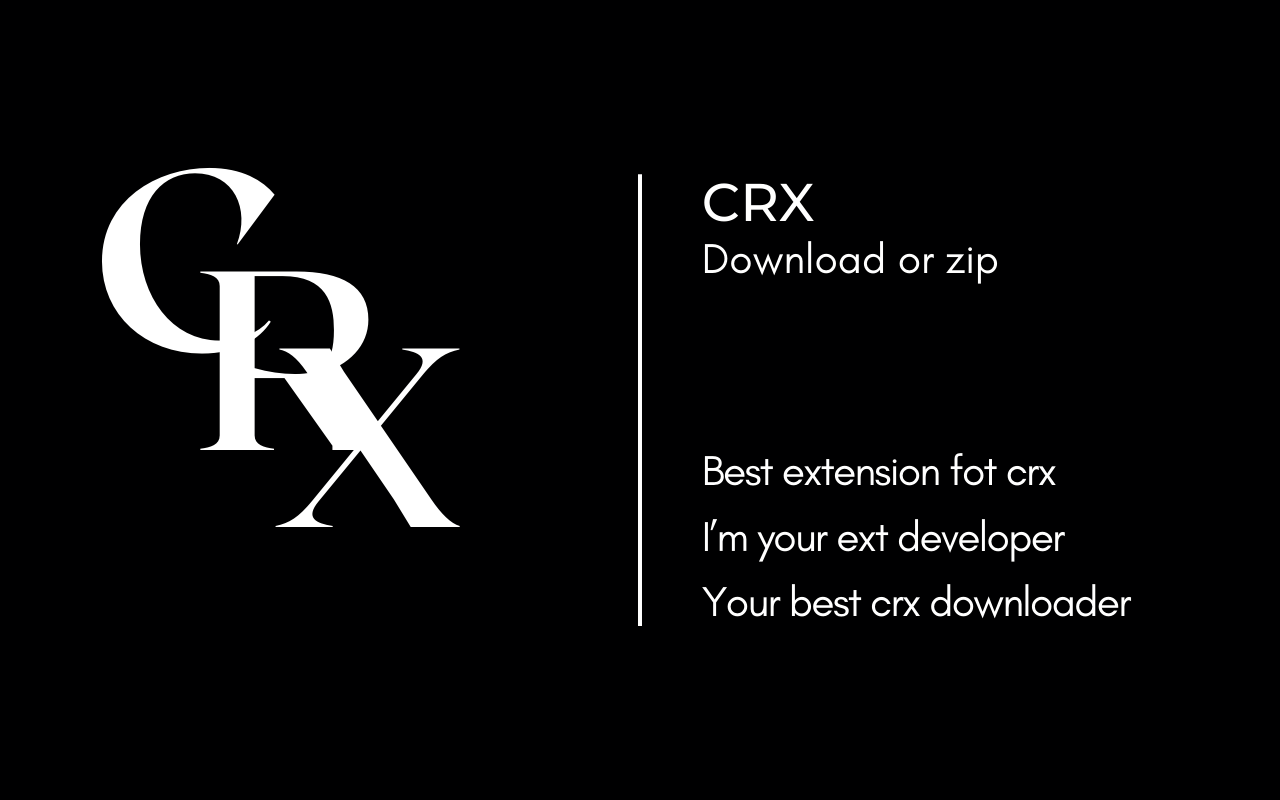 万能CRX下载/压缩助手截图2