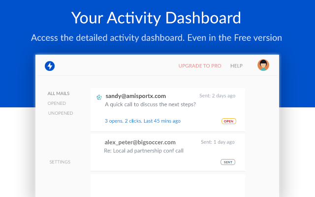 Email Tracker For Gmail - MailerPlex截图5